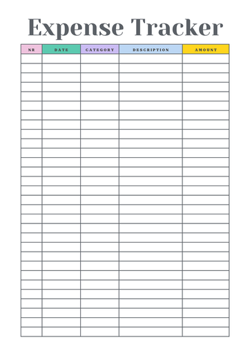 Spending Tracker